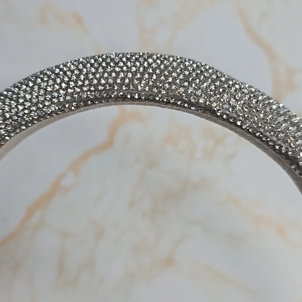 Silver Rhinestone Headband NWOT
